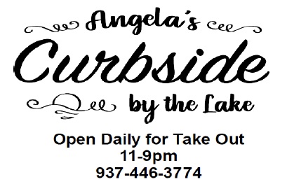 Angelas Curbside Restaurant advertisement
