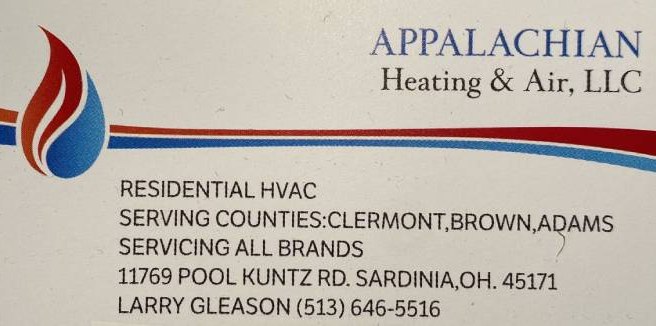 Appalachian Heating & Air, LLC advertisement