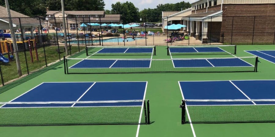 Rec Center Pickleball/Tennis Courts